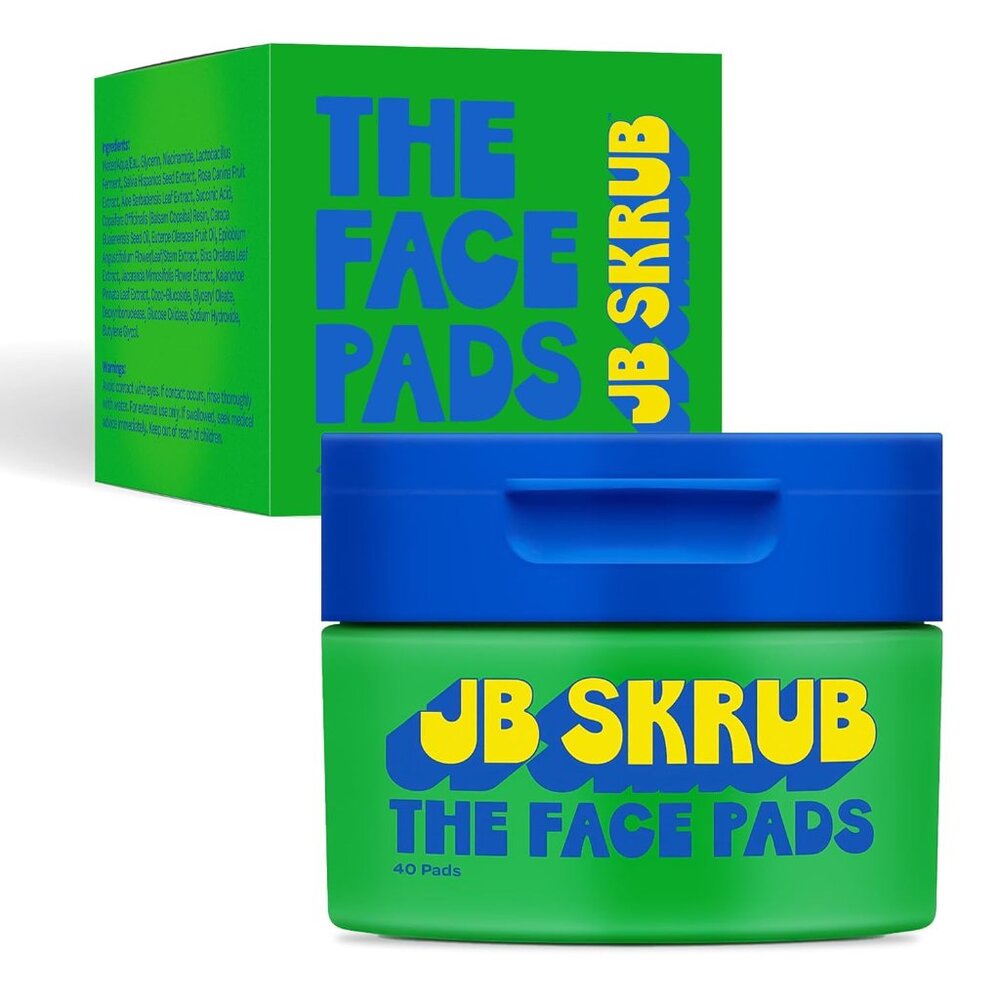 Compact Cleansing Pads for Clear Skin - 40 Count for Kids, Tweens & Teens